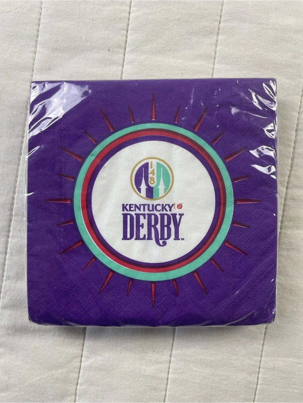 Kentucky Derby 148 Beverage Napkins Package of 24